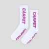 Carpet Company Misprint Sock - White / Pink