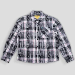 Carpet Company Tattered Flannel - Black