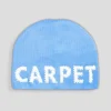Carpet Rhinestone Beanie - Carolina Blue