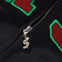 Cash Only Campus Zip-Thru Hood - Washed Black