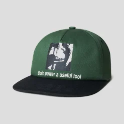 Come Sundown Brain Power Cap - Forest Green / Black
