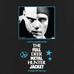 Come Sundown Full Deer Tee - Black