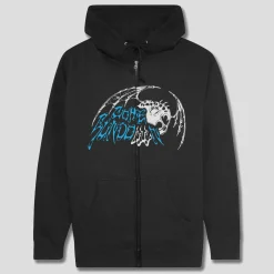 Come Sundown Grapnel Zip Hoodie - Black