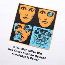 Come Sundown Information War Tee - White