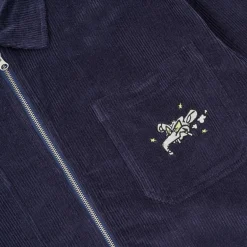 Come Sundown Only Judge Can God Me Jacket - Navy