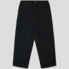 Come Sundown Toil Denim Jean Pants - Black