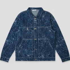 Come Sundown Toil Denim Jacket - Blue