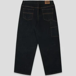 Come Sundown Toil Denim Jean Pants - Black