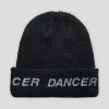 Dancer Oblique Beanie - Black