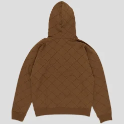 Dancer OG Diamond Stitch Hoodie - Brown