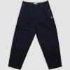 Evisen Bohemian Cotton Pants - Navy