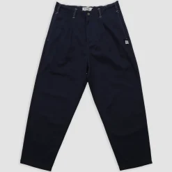Evisen Bohemian Cotton Pants - Navy