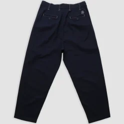 Evisen Bohemian Cotton Pants - Navy