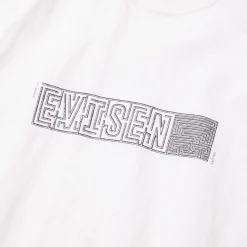 Evisen Maze Tee - White