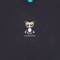 Frog Skateboards Tee Secret Penguin - Black