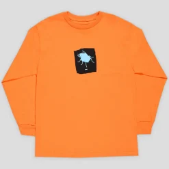 Glue Skateboards The Fly Long-Sleeve - Orange
