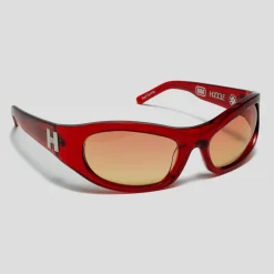 Hoddle & Radio Prestigio Sunglasses - Red