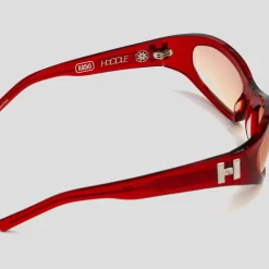 Hoddle & Radio Prestigio Sunglasses - Red