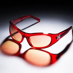 Hoddle & Radio Prestigio Sunglasses - Red