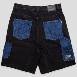Hoddle Carpenter Heart Jean Short - Black / Indigo