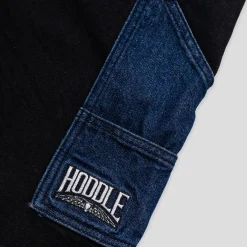 Hoddle Carpenter Heart Jean Short - Black / Indigo