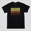 HODDLE "DECLINE" TEE BLACK