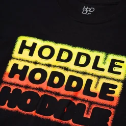 HODDLE "DECLINE" TEE BLACK