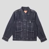 Hoddle Denim Trucker Jacket - Faded Black