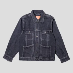 Hoddle Denim Trucker Jacket - Faded Black