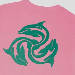Hoddle Dolphin Tee - Pink
