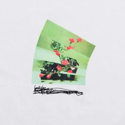 Hoddle Flowers Tee - White