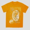 HODDLE "GLOBE" TEE ORANGE