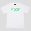 HODDLE "LOGO" TEE WHITE