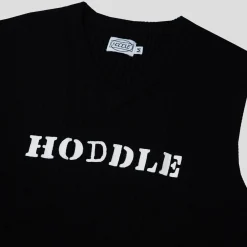 Hoddle Ribbed Vest - Black
