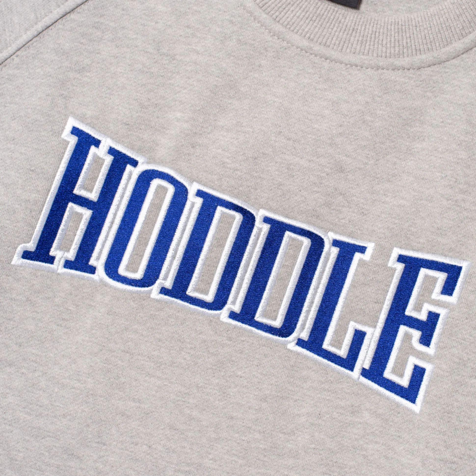 Hoddle Satellite Crew - Grey Heather