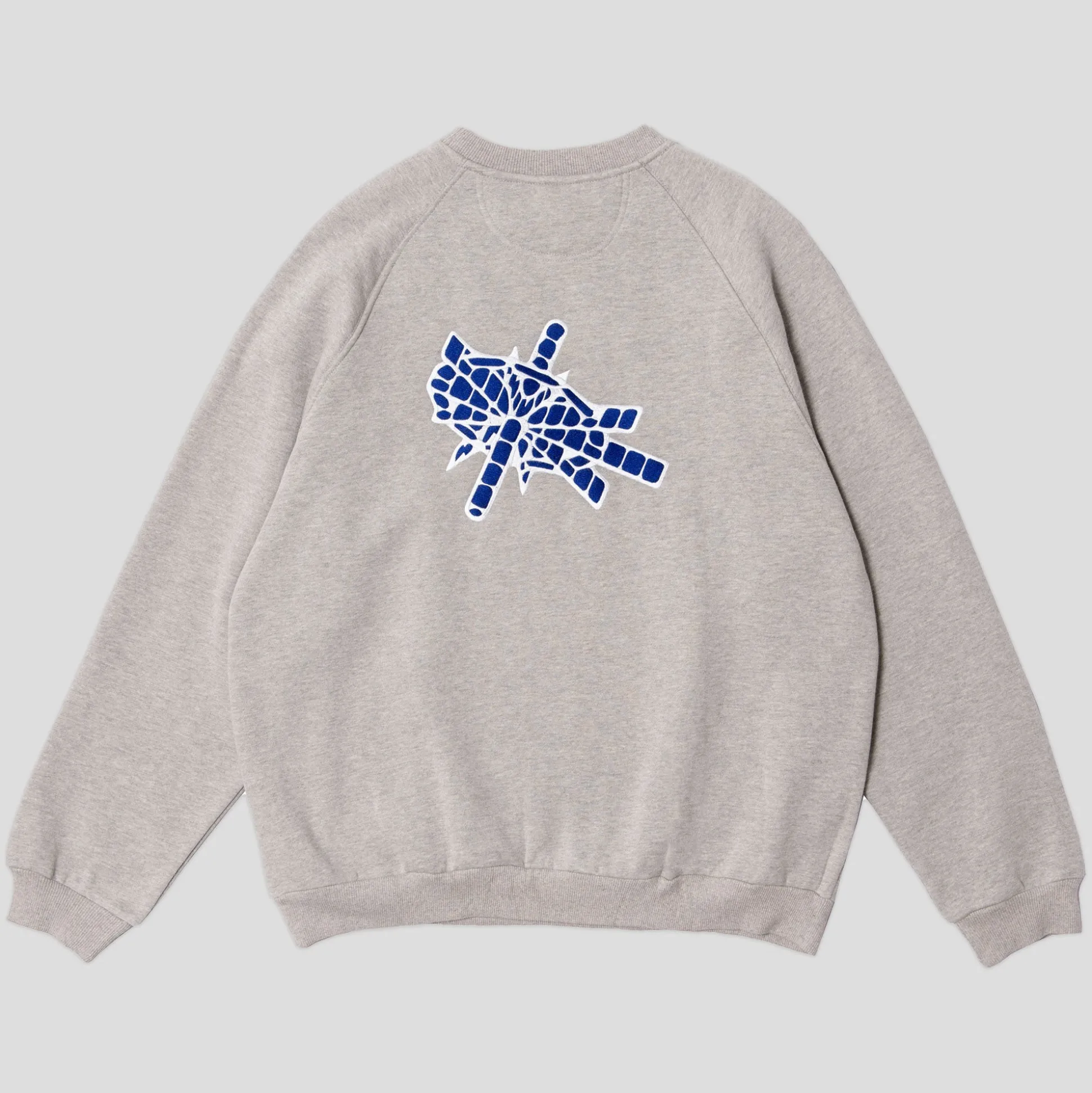 Hoddle Satellite Crew - Grey Heather