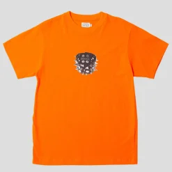 Hoddle Stud Tee - Orange