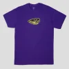 HODDLE "WASHING LOGO" TEE PURPLE