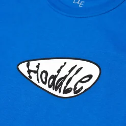 HODDLE "WASHING LOGO" TEE ROYAL BLUE