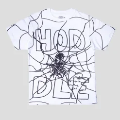 Hoddle Web Tee - White