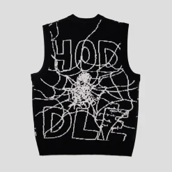 Hoddle Web Vest - Black / White