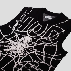 Hoddle Web Vest - Black / White