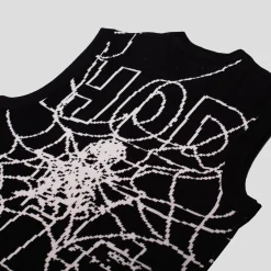 Hoddle Web Vest - Black / White