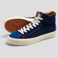 LAST RESORT AB "VM003 SUEDE HI" SHOE DUO BLUE/WHITE