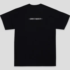 Limosine Don't Miss It Tee - Black