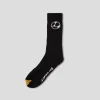 Limosine Gold Toe Sock - Black