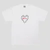 Limosine Heart Tee - White