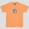 Limosine Star Tee - Orange Coral