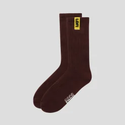 Lo-Fi Easy Marl Socks - Chestnut