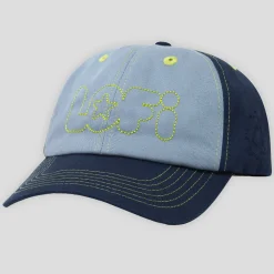 Lo-Fi Ideas 6 Panel Cap - Navy / Ocean
